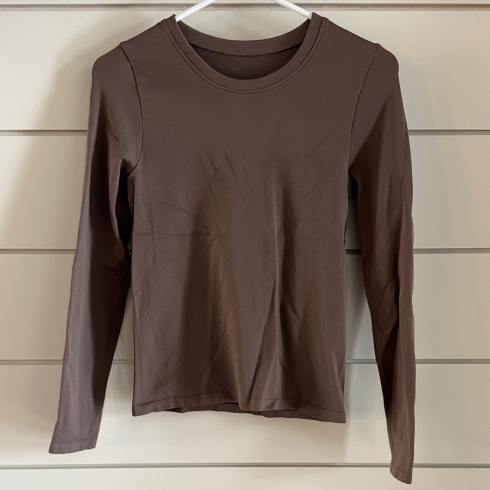 Amazon Brown Long Sleeve Top